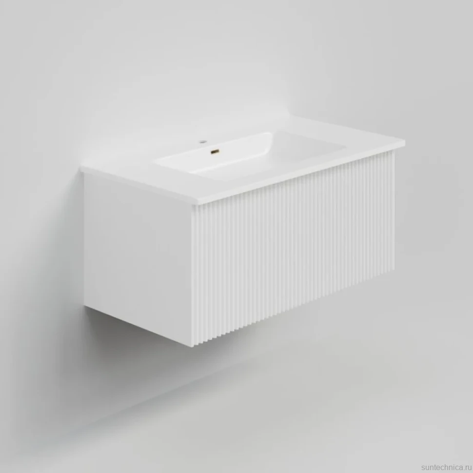 Тумба под раковину La Fenice Terra 80 белая