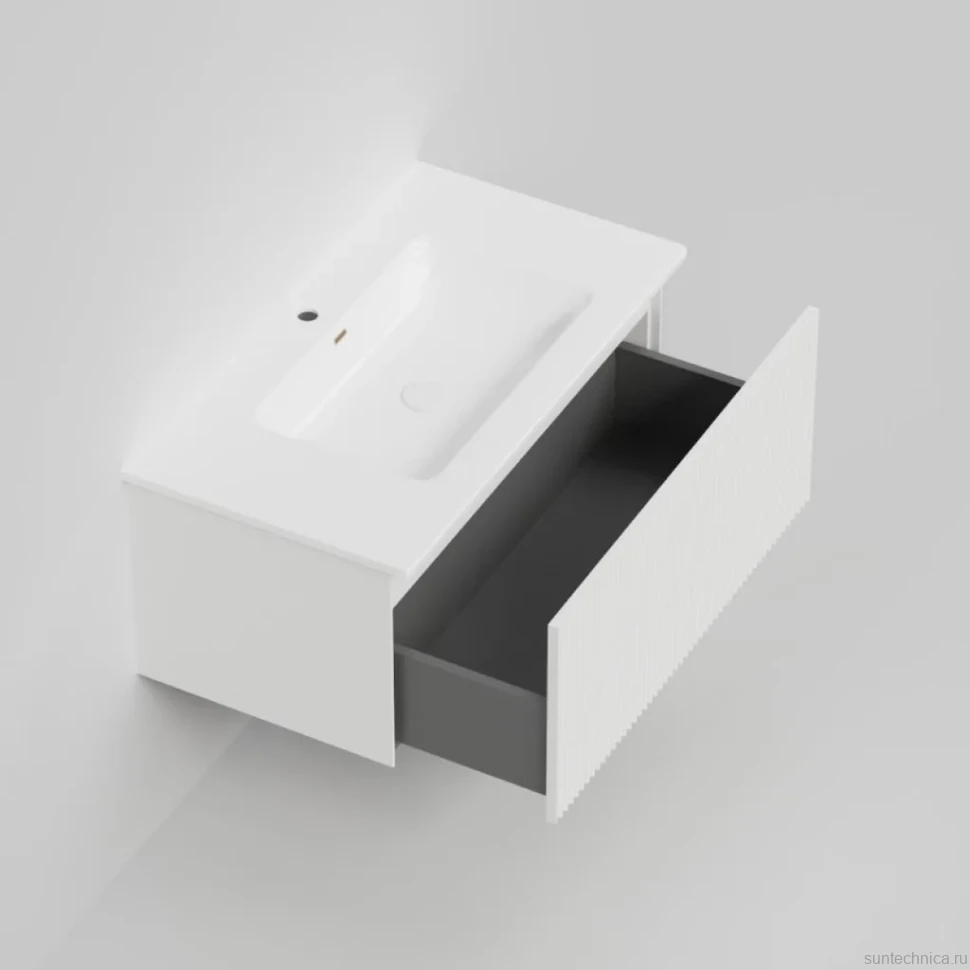 Тумба под раковину La Fenice Terra 80 белая