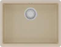 Комплект Мойка Lemark Sinara 540-U 9910074 бежевая + Смеситель Linara LM0405PBG бежевый
