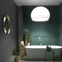 Зеркало круглое Laufen Kartell by Laufen 80 золотое