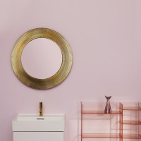 Зеркало круглое Laufen Kartell by Laufen 80 золотое