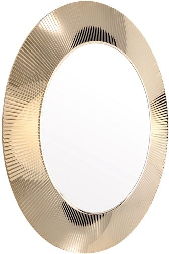 Зеркало круглое Laufen Kartell by Laufen 80 золотое