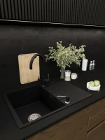 Мойка кухонная Emar Quartz EMQ-1700.Q Оникс Мойка кухонная Emar Quartz EMQ-1700.Q Оникс