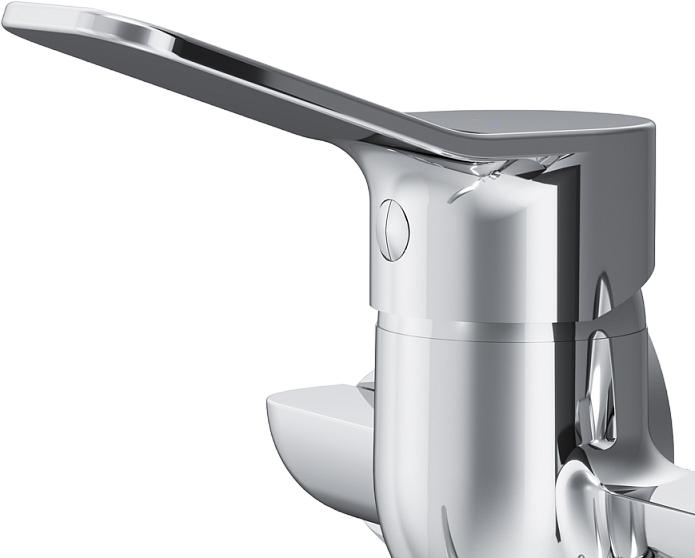 Смеситель с длинным изливом для ванны AM.PM X-Joy F85A90100 хром