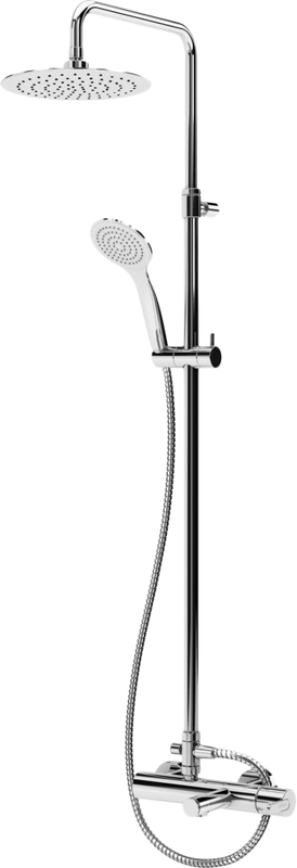 Душевая стойка Cezares Leaf LEAF-CVDA-30-01 хром