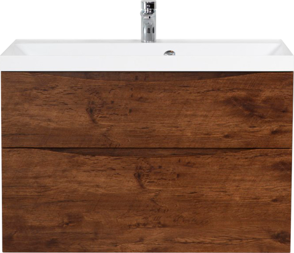 Тумба с раковиной BelBagno Marino H60 rovere moro, 90 см