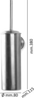 Ершик Boheme Aura 10254-CR chrome