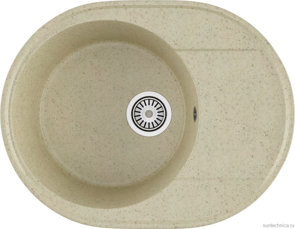 Мойка кухонная Domaci Палермо PR-610-002 бежевая