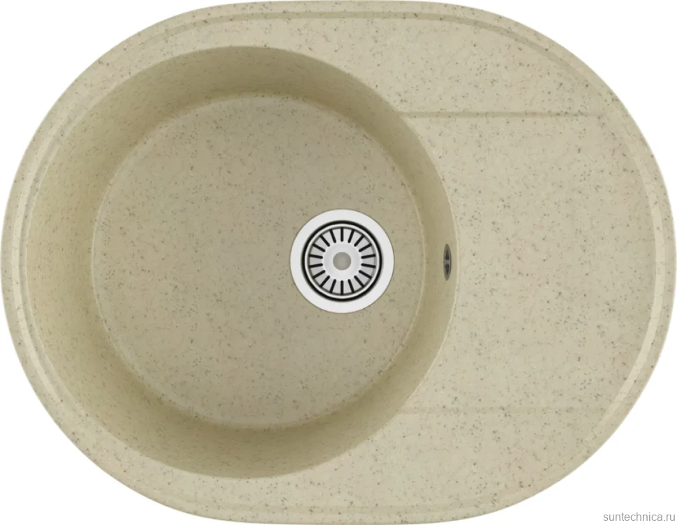 Мойка кухонная Domaci Палермо PR-610-002 бежевая
