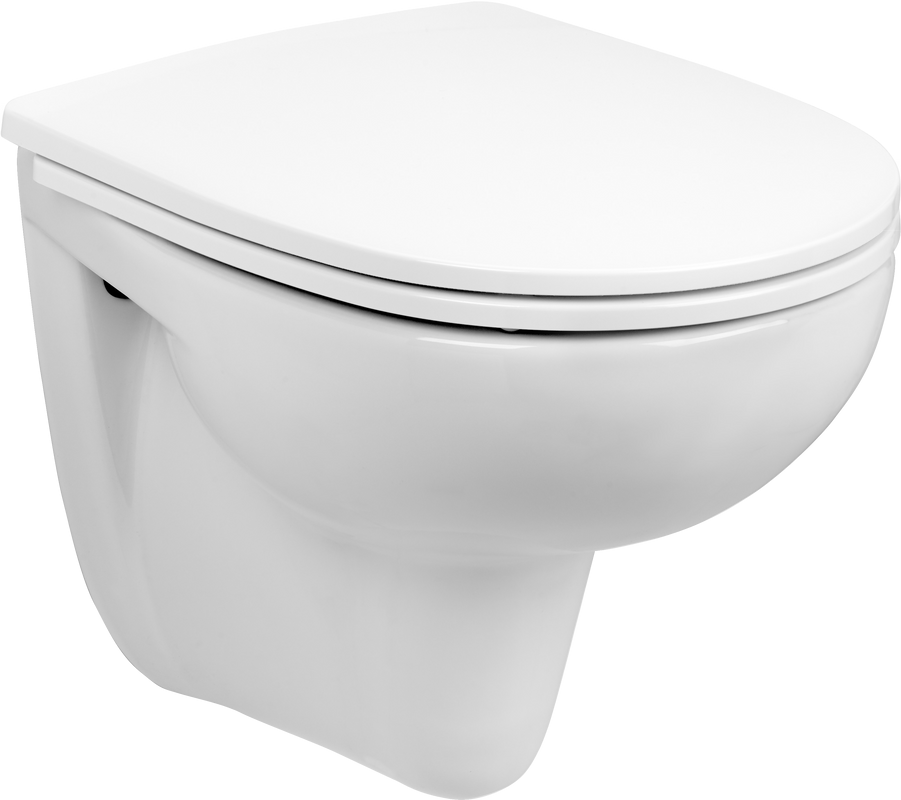 Комплект Унитаз подвесной Wanfald Lauta 47302100005 белый + Инсталляция Geberit Duofix Delta 458.149.21.1 с кнопкой смыва, хром