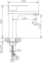 Смеситель для раковины Haiba HB807 HB10807
