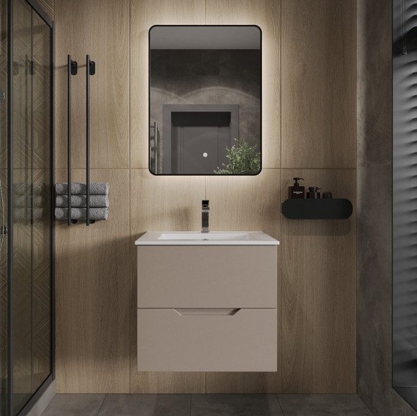 Мебель для ванной комнаты Orange Line 60 латте матовый