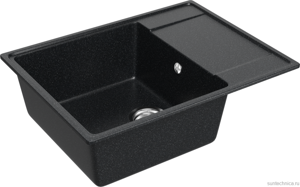 Мойка кухонная Domaci Палермо PR-650-004 черная