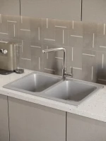 Мойка кухонная Domaci Болонья М-20-006 светло-серая
