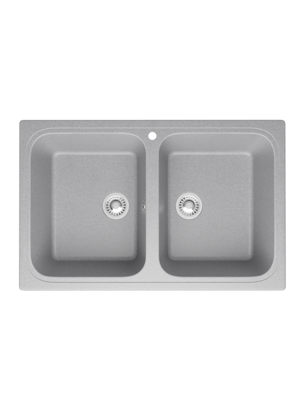 Мойка кухонная Domaci Болонья М-20-006 светло-серая