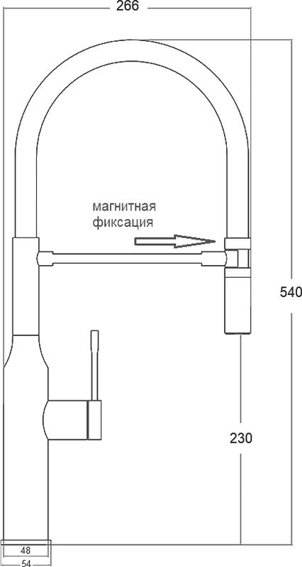 Смеситель для кухни Zorg Steel Hummer SH 2022 BRONZE бронза