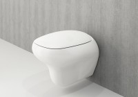 Комплект Унитаз подвесной BOCCHI Fenice 1166-001-0129 белый + Крышка белая, с микролифтом + Инсталляция Geberit Duofix Delta 458.149.21.1 с кнопкой смыва, хром + Звукоизоляция