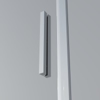 Душевой уголок Vincea Soft 2 VSR-3SO28010CL 100х80 см, профиль хром, стекло прозрачное