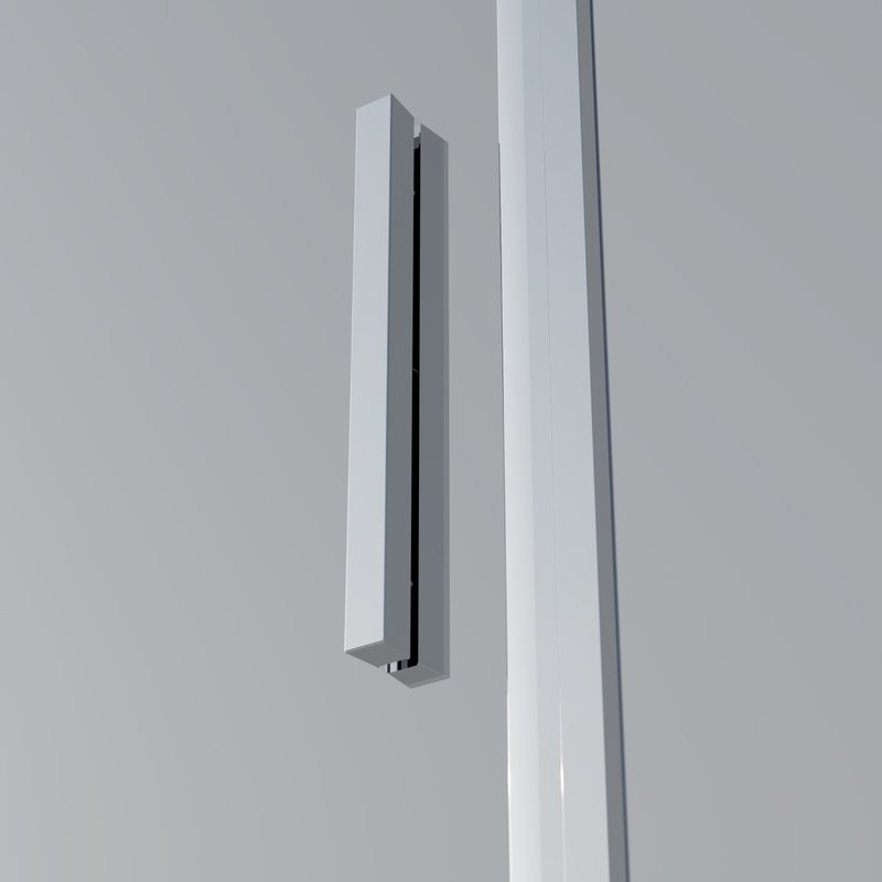 Душевой уголок Vincea Soft 2 VSR-3SO28010CL 100х80 см, профиль хром, стекло прозрачное