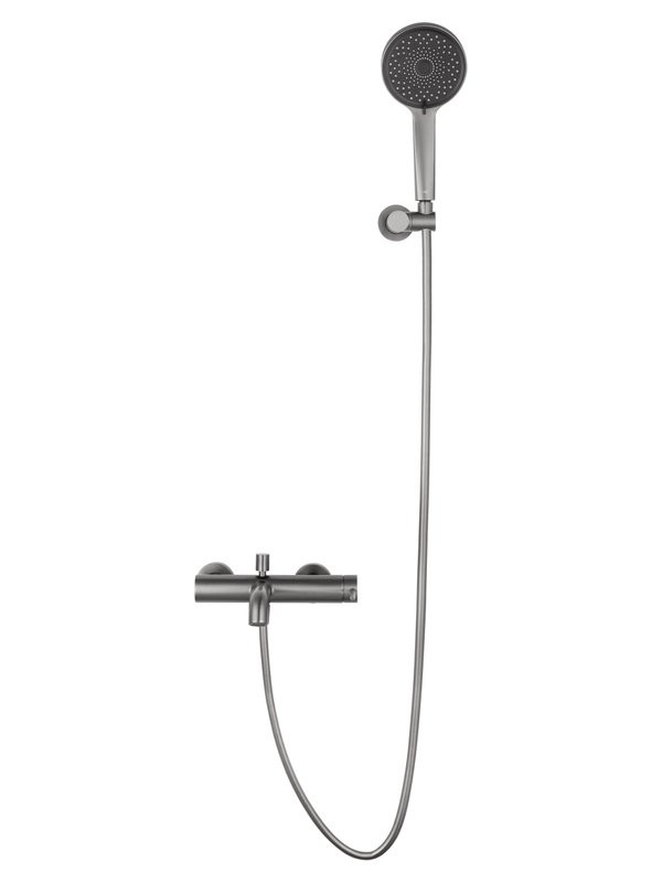 Смеситель для ванны с душем Wonzon & Woghand Stick WW-88639017-BGM темный графит