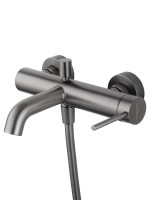 Смеситель для ванны с душем Wonzon & Woghand Stick WW-88639017-BGM темный графит