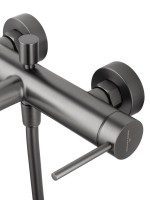 Смеситель для ванны с душем Wonzon & Woghand Stick WW-88639017-BGM темный графит