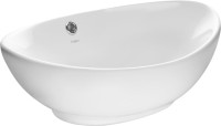 Тумба с раковиной Bellezza Рио 90 L красная с черным
