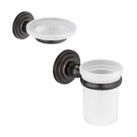 Набор Стакан Wasserkraft Isar K-7328 + Мыльница K-7329 Набор Стакан Wasserkraft Isar K-7328 + Мыльница K-7329