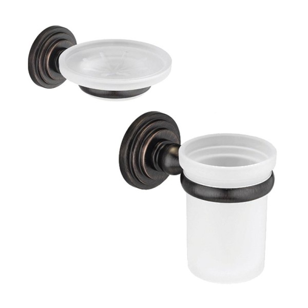 Набор Стакан Wasserkraft Isar K-7328 + Мыльница K-7329