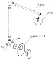 Душевой комплект Wasserkraft A85146