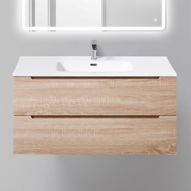 Мебель для ванной комнаты BelBagno Etna 100 rovere bianco