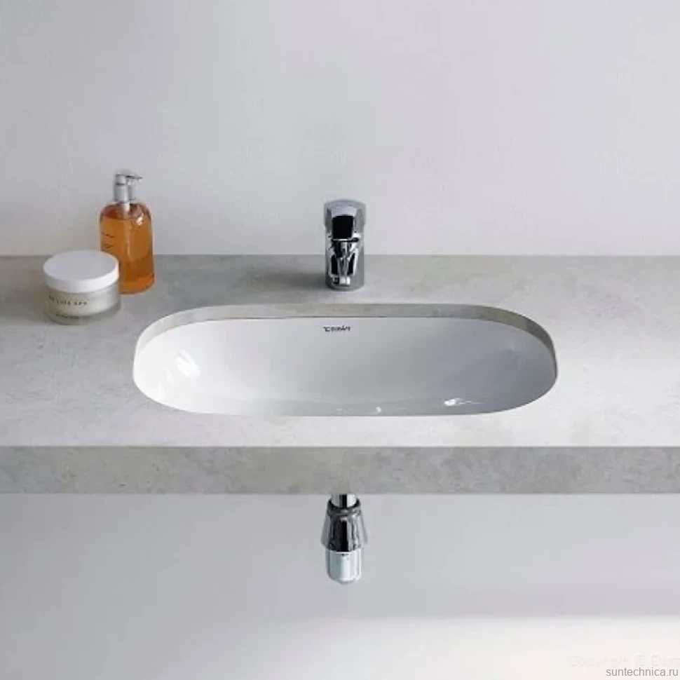 Мебельная раковина Duravit D-code 0338490000 встраиваемая