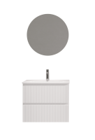 Мебель для ванной комнаты Sancos Snob R 60 Bianco Мебель для ванной комнаты Sancos Snob R 60 Bianco