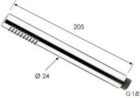 Душевая лейка Remer 317MDX