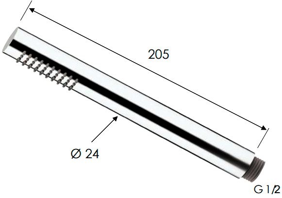 Душевая лейка Remer 317MDX