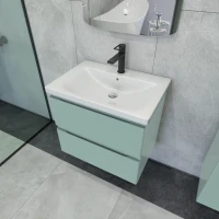 Мебель для ванной комнаты Caprigo Forte 65 подвесная, селесте