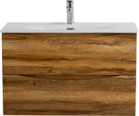 Тумба под раковину BelBagno Marino-cer-mini 80 подвесная, rovere rustico