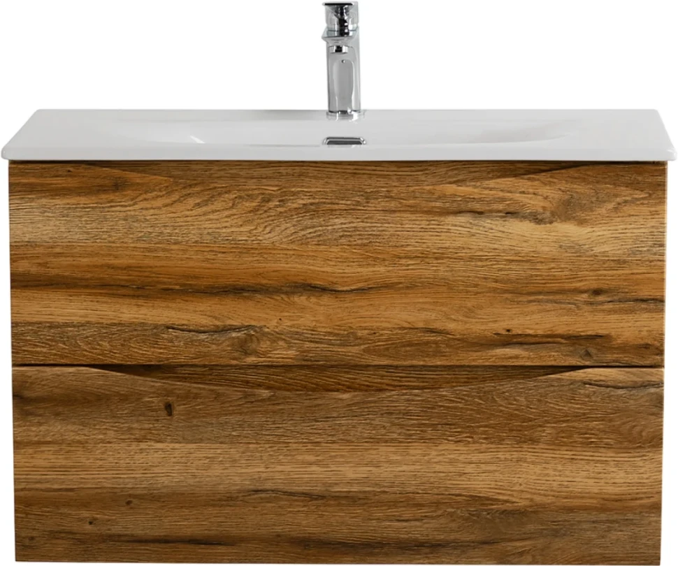 Тумба под раковину BelBagno Marino-cer-mini 80 подвесная, rovere rustico
