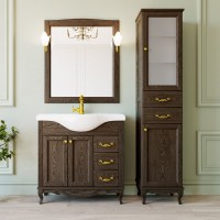 Зеркало ValenHouse Эллина 80 кальяри, основа светильника золото