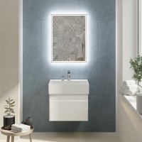 Тумба под раковину KERAMA MARAZZI Logica 60 подвесная, белоснежная
