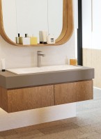 Мебельная раковина Sanita luxe Quadro 90