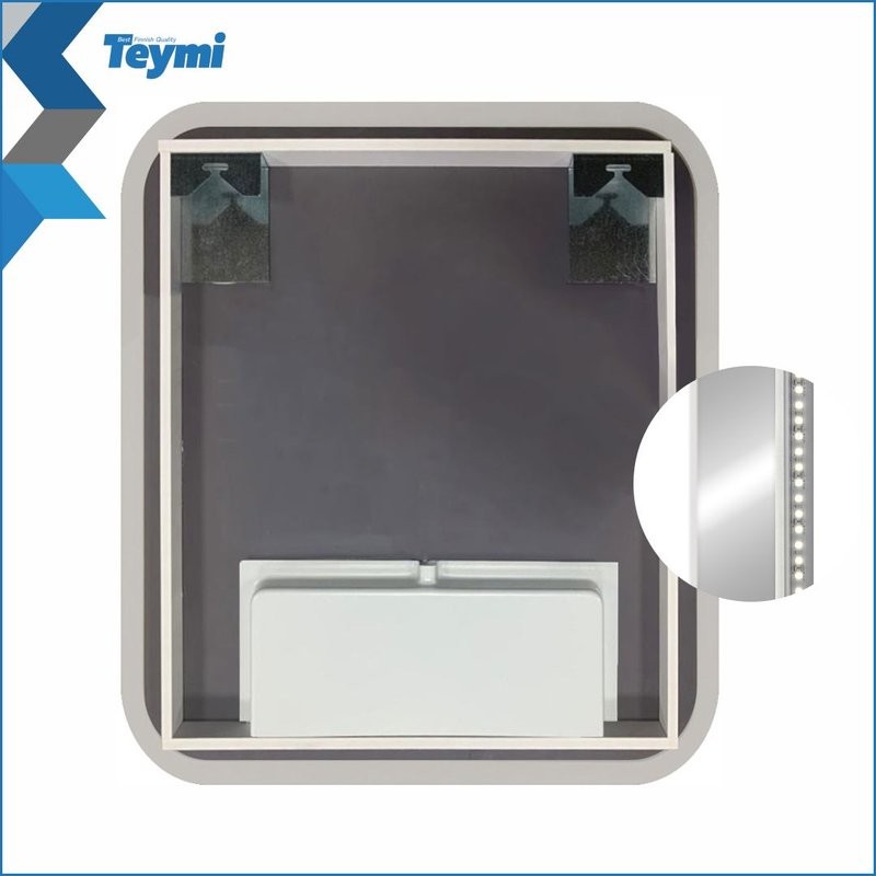 Зеркало в ванную с подсветкой Teymi Ritta 60х60 LED сенсор T20247