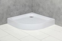Поддон для душа BelBagno Tray 80х80 R550 с сифоном