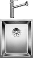 Комплект Мойка Blanco Andano 340-U + Смеситель Ambis-S 523119