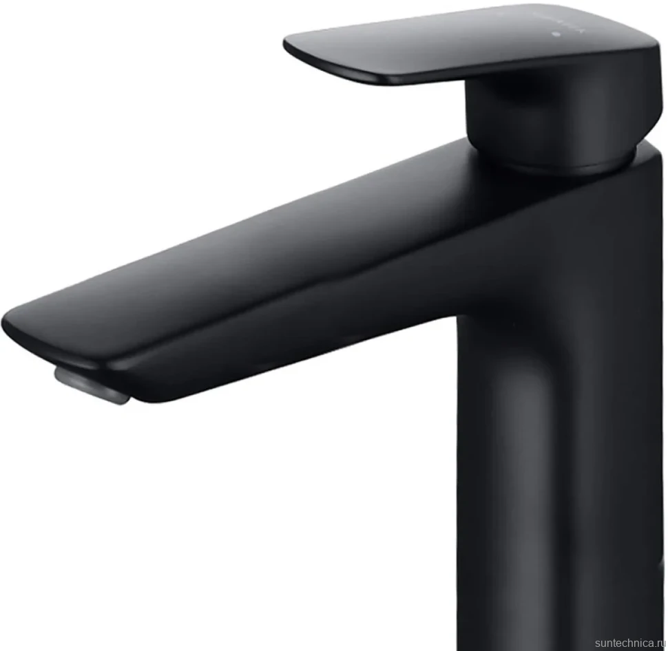 Смеситель для раковины AQUATEK Вега AQ1004MB матовый черный