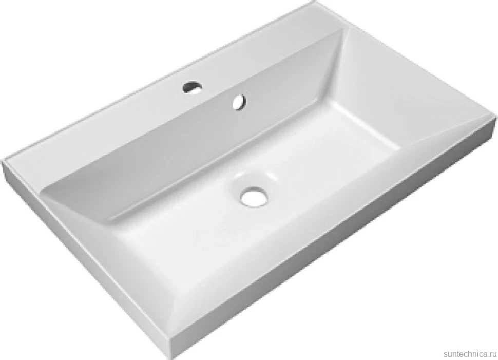 Тумба с раковиной BelBagno Marino 70 bianco lucido
