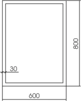 Мебель для ванной комнаты STWORKI Гриндстед 60 дуб таксония, раковина 43061-112-KL антрацит