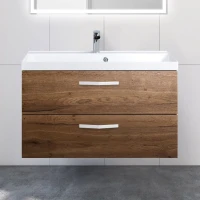 Тумба с раковиной BelBagno Aurora 90 rovere tabacco