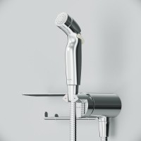 Гигиенический душ AM.PM Func F0H8F900 С ВНУТРЕННЕЙ ЧАСТЬЮ, со смесителем, хром