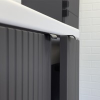 Мебель для ванной комнаты Comforty Лима 60П подвесная, антрацит